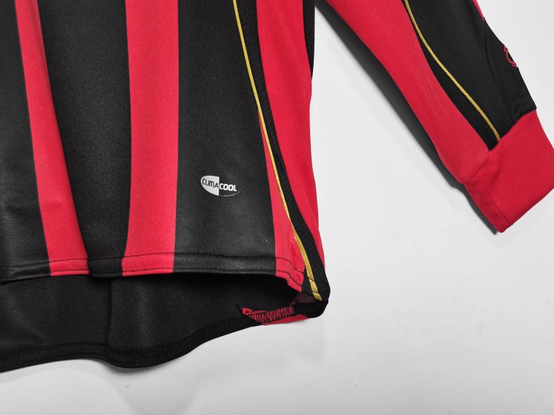 Long Sleeve: AC Milan Home 3B 2006/07 #6