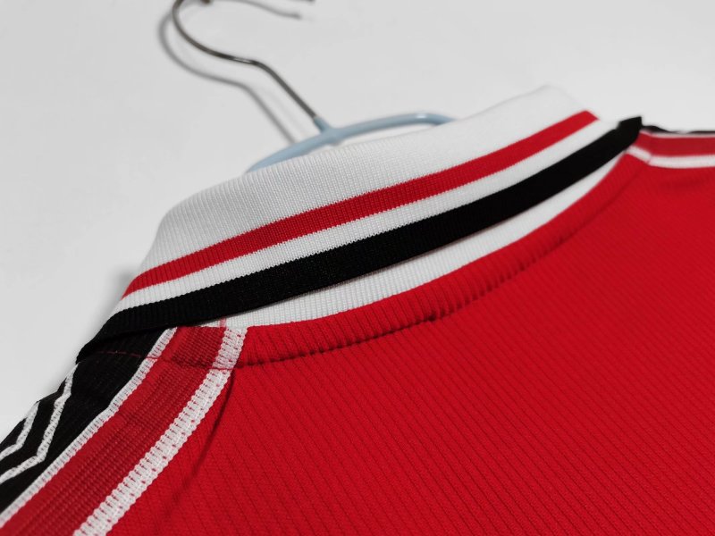 Long Sleeve: Manchester United Home 3B 1998/99 #10