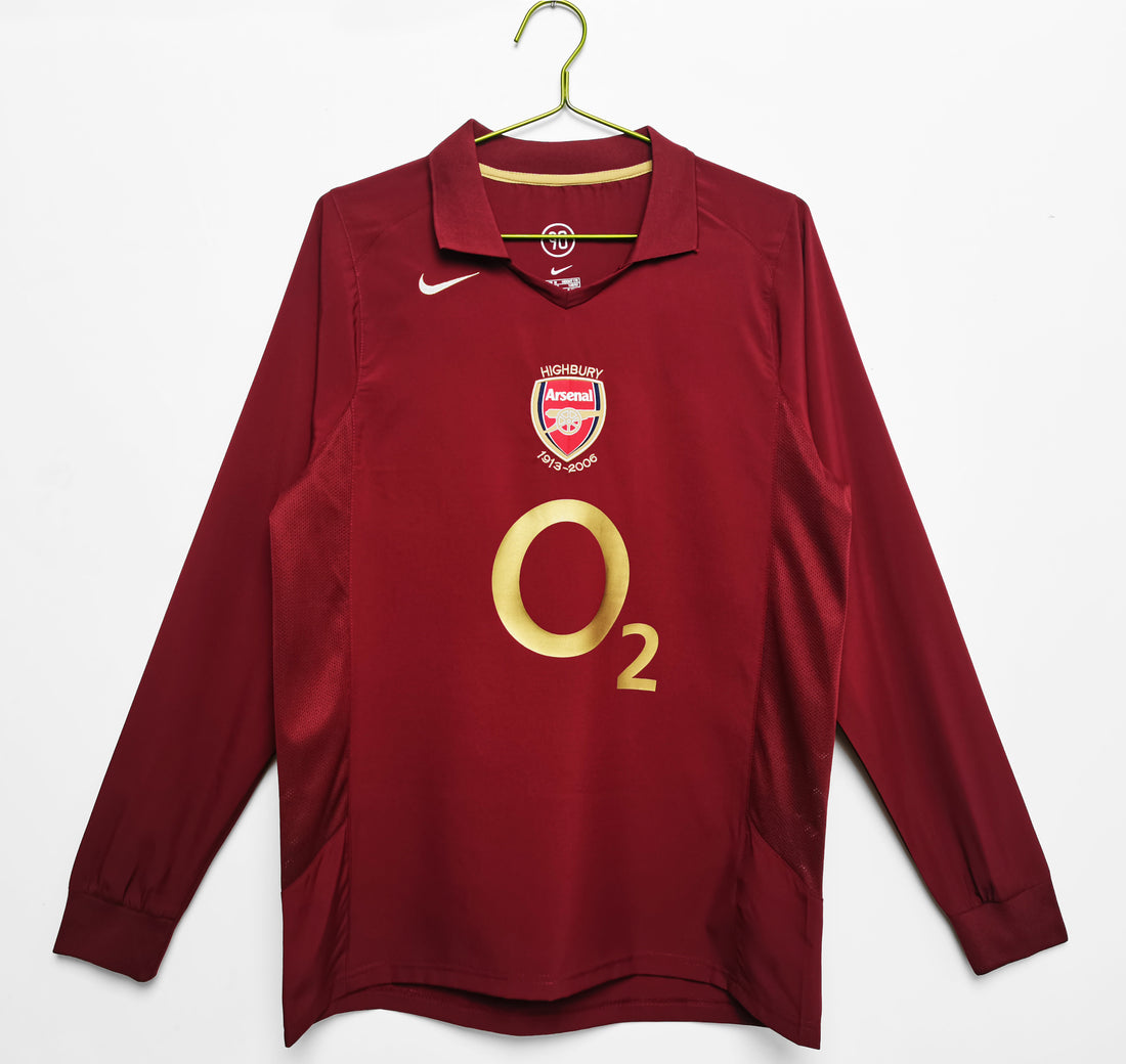 Arsenal - 2005/2006 Home - Long Sleeve