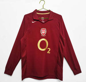 Arsenal - 2005/2006 Home - Long Sleeve