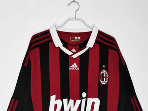AC Milan - 2009/2010 Home - Long Sleeve