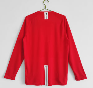 Manchester United - 2007/2008 Home - UCL Final - Long Sleeve