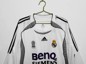 Real Madrid - Home 2006/2007 - Long Sleeve