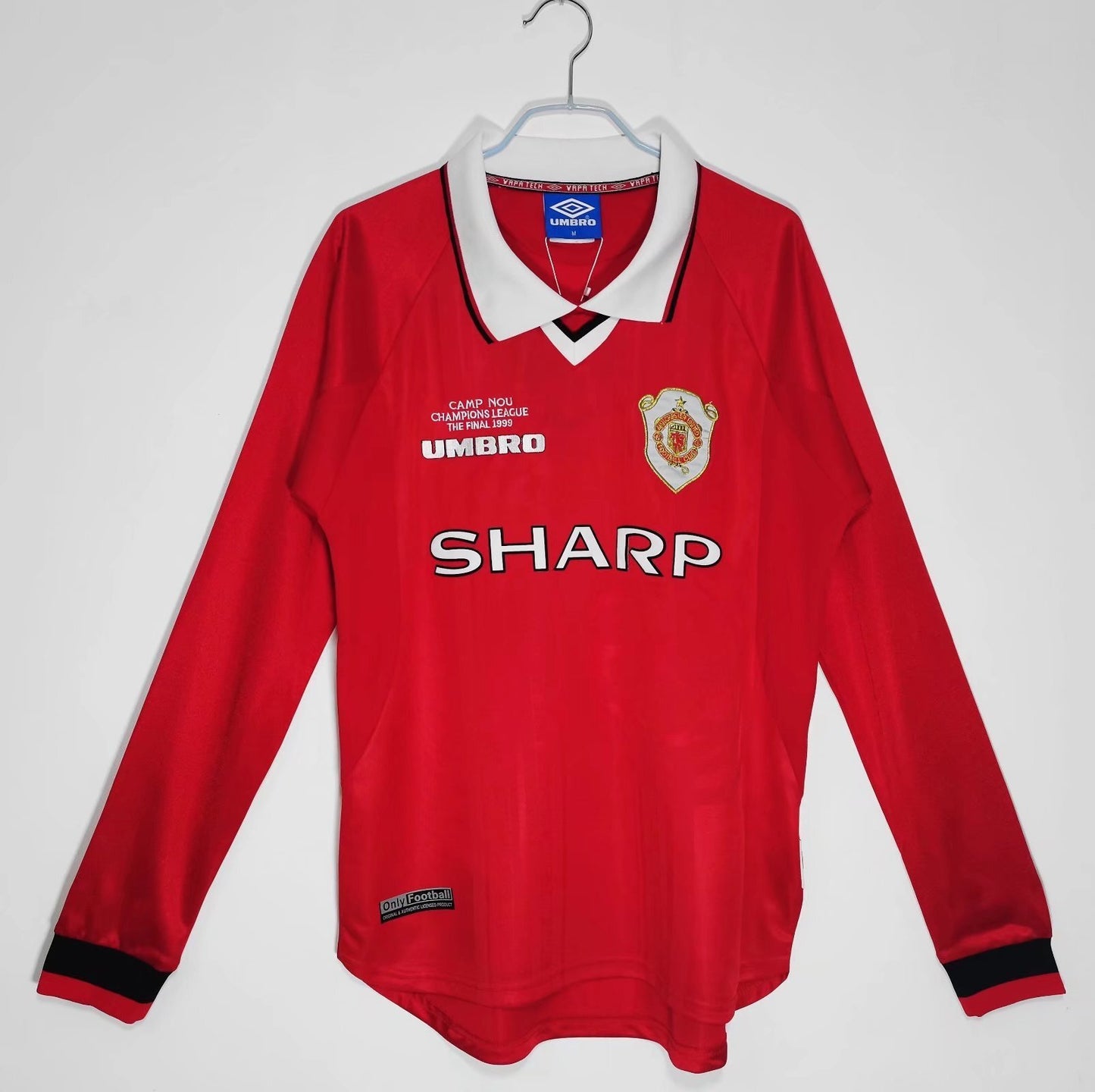 Manchester United - 1999/2000 Home - Long Sleeve