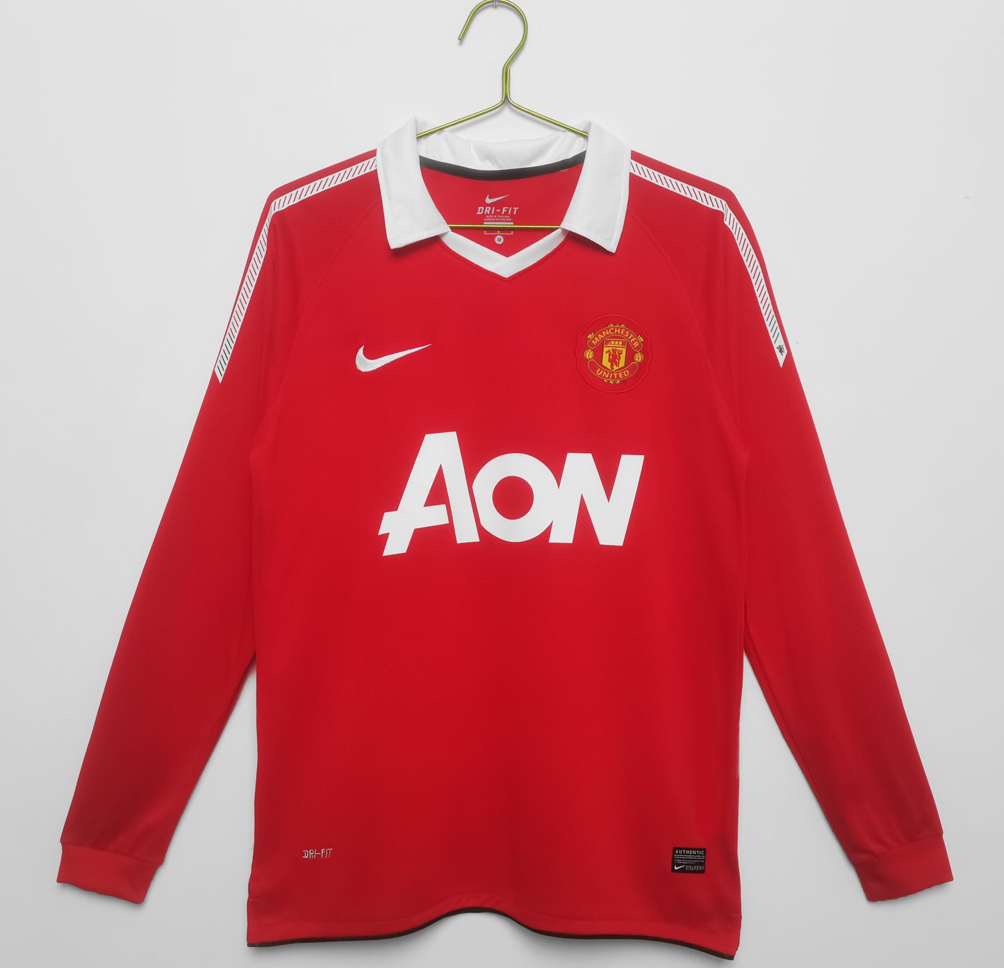 Manchester United - 2010/2011 Home - Long Sleeve