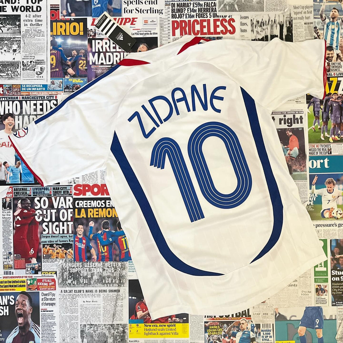 France - 06/07 Away - Zidane