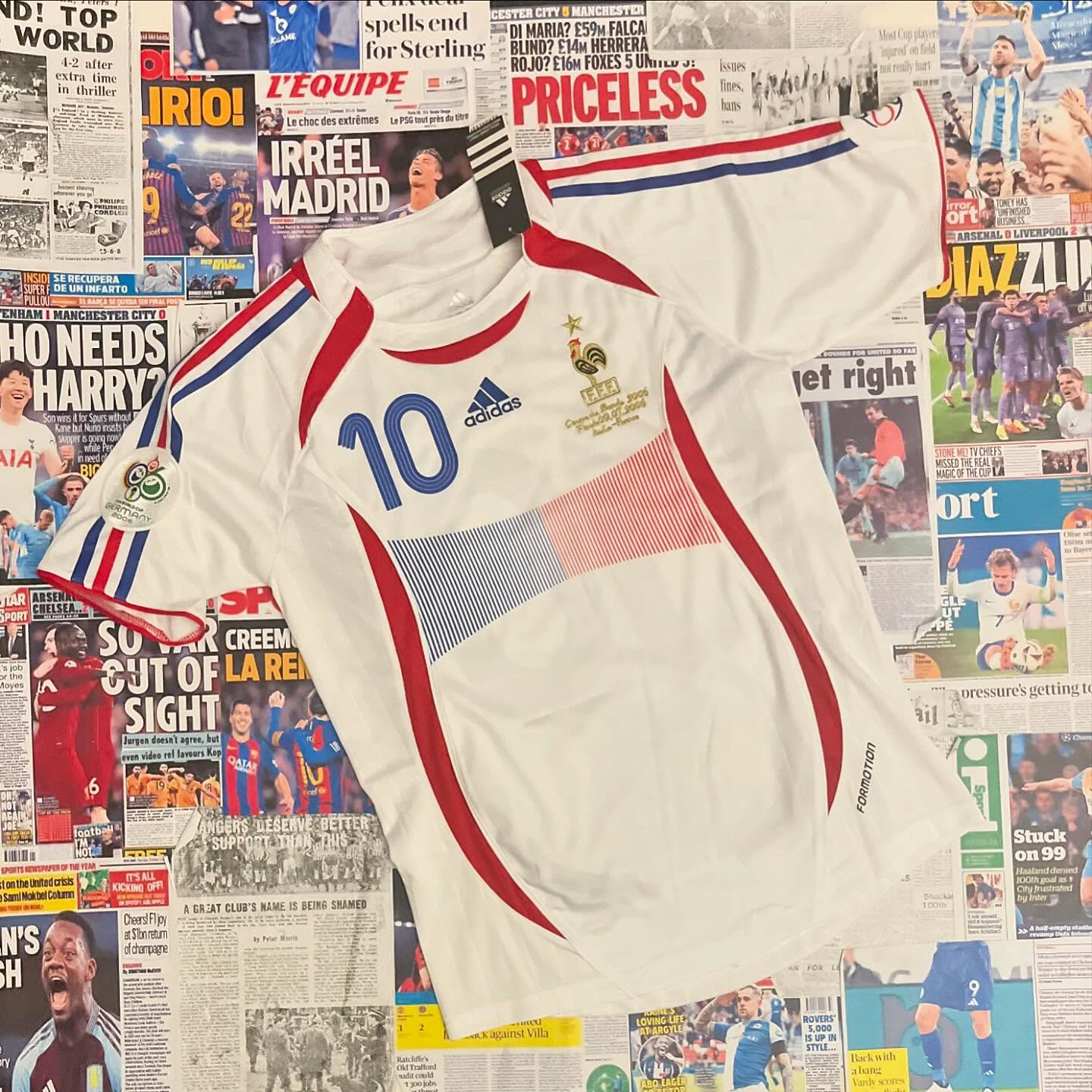 France - 06/07 Away - Zidane