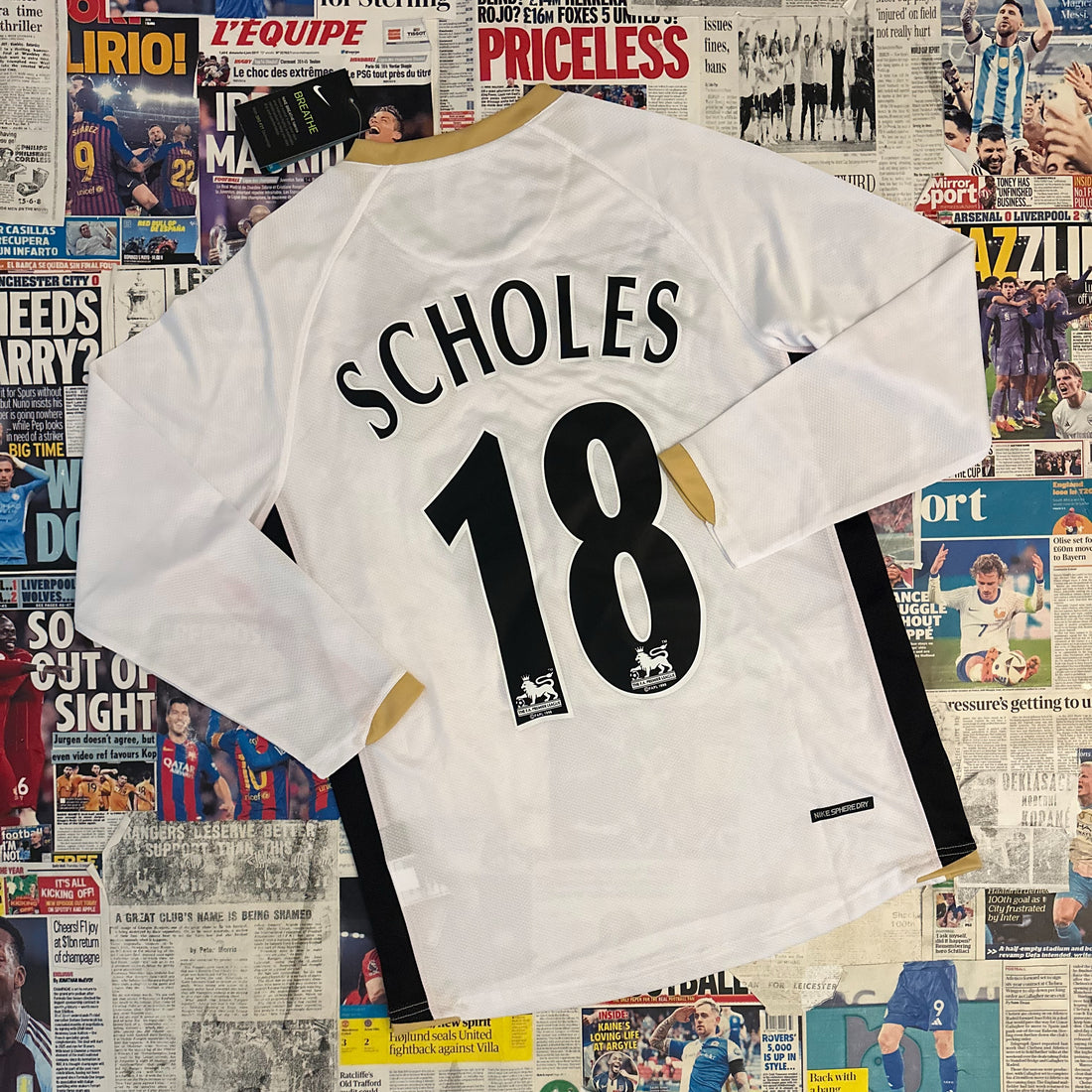 Manchester United - 06/07 Away - Paul Scholes