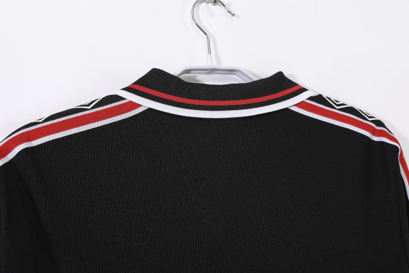 Long Sleeve: 1998/99 Manchester United Black 3B #1