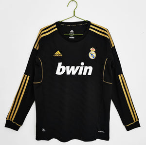 Long Sleeve: 2011/12 Real Madrid Away Top 3B #9