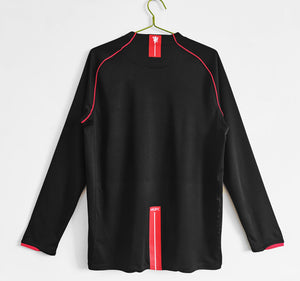 Long Sleeve: 2007/08 Manchester United Away Vintage 3B #10