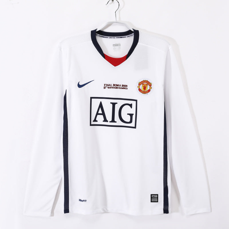 Long sleeves: Manchester United away Champions League 3B 2008/09 #9