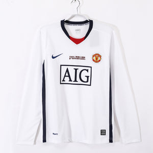 Long sleeves: Manchester United away Champions League 3B 2008/09 #9