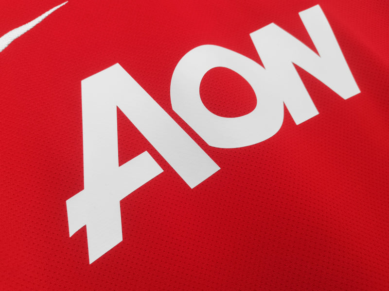 2010/11 Manchester United Home Vintage 8A #7