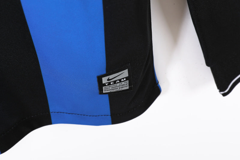Long sleeves: Inter home vintage 3B for the 2009/10 season #5
