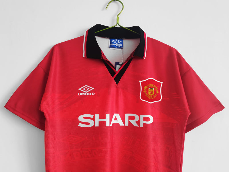 1994/96 Man Utd Home Shirt 0A #8