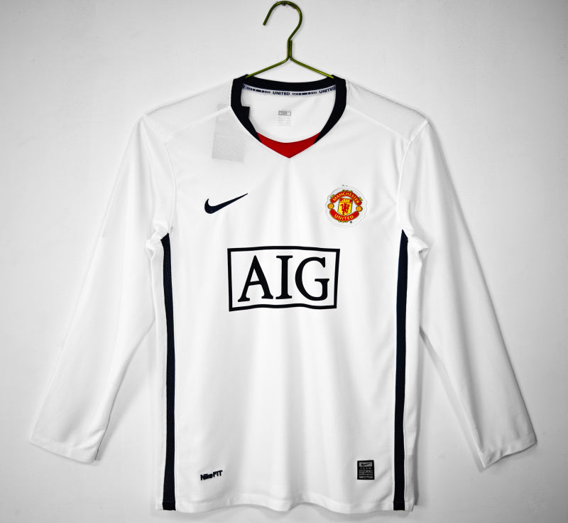 Long Sleeve: Manchester United Away 3B 2008/09 #10