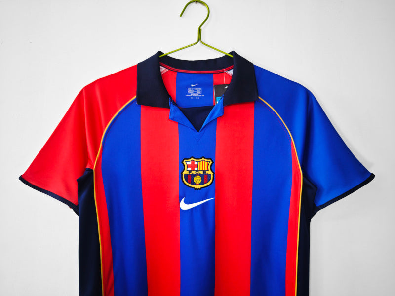 2001/02 Barcelona Home Stadium Vintage 8A #5