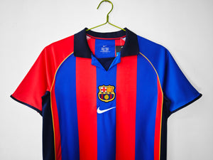 2001/02 Barcelona Home Stadium Vintage 8A #5