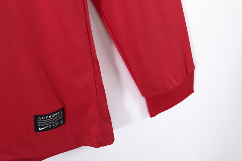 Long Sleeve: Manchester United Home Vintage 3B 2010 Season #3