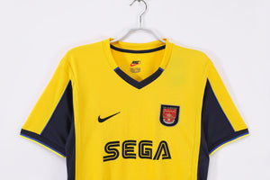 2000/01 Arsenal Away Yellow 8A #12
