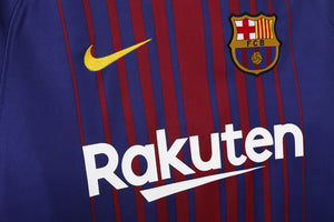 Long sleeves: Barcelona home 3B for the 2017/18 season #6