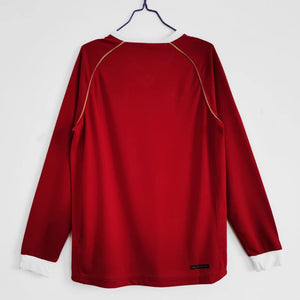 Long Sleeve: Manchester United Home 3B 2006/07 #9