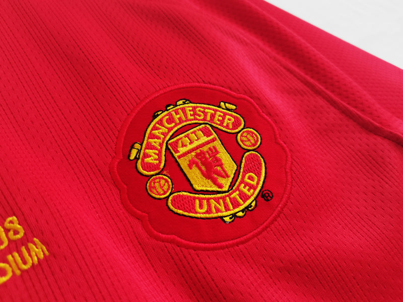 Long Sleeve: Manchester United Home Champions League 0B 2007/08 #10