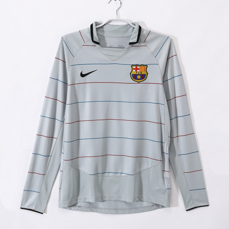 Long sleeves: Barcelona away 3B in 2003/04 #7
