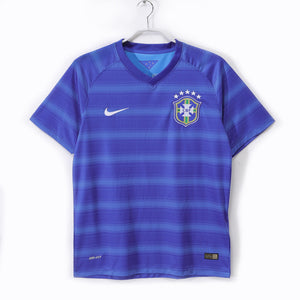 2014 Brazil Away Retro 8A #11