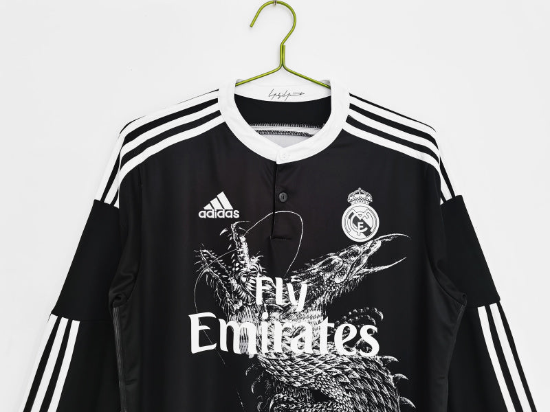 Long Sleeve: 2014/15 Real Madrid 2 Away Top 0B #5