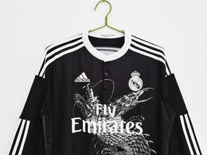 Long Sleeve: 2014/15 Real Madrid 2 Away Top 0B #5