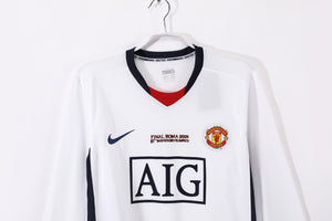 Long sleeves: Manchester United away Champions League 3B 2008/09 #8
