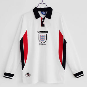 Long Sleeve: England Home 3B 1998 Season #9