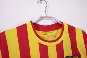 2013/14 Barcelona Away Yellow Vintage 5A #9