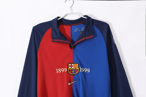 Long Sleeves: Barcelona Home Centennial 1999/00 Vintage 3B #7