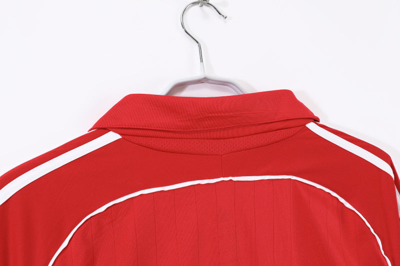 Long sleeves: Liverpool home vintage top 3B for 2006/07 #2