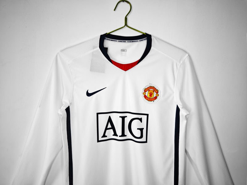 Long Sleeve: Manchester United Away 3B 2008/09 #8