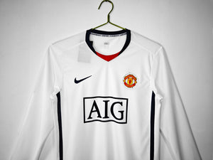 Long Sleeve: Manchester United Away 3B 2008/09 #8