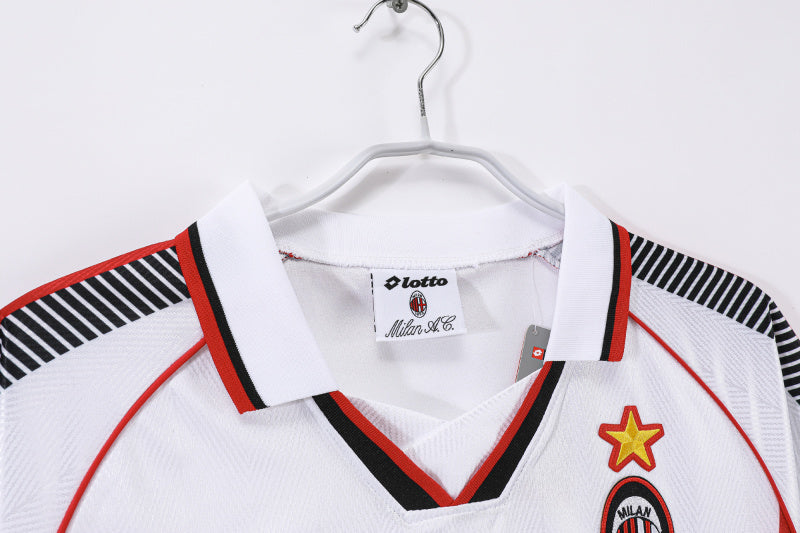 1997/98 AC Milan Away White 8 A #10