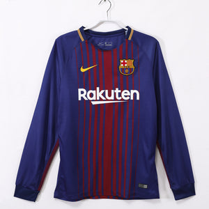 Long sleeves: Barcelona home 3B for the 2017/18 season #9