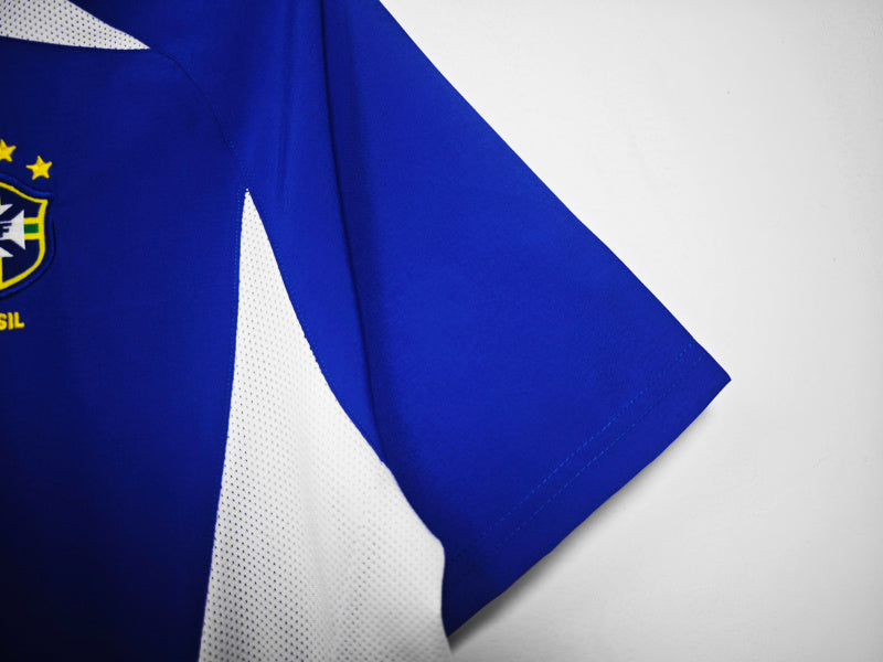 Brazil Away Vintage Top 5A 2002 Season #6