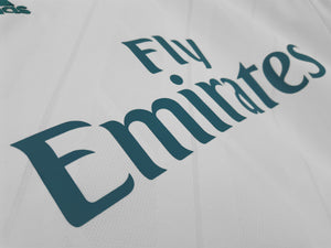Long Sleeve: 2017/18 Real Madrid Home Top 3B #5