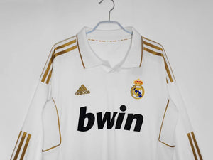 Long Sleeve: Real Madrid Home 3B 2011/12 #11