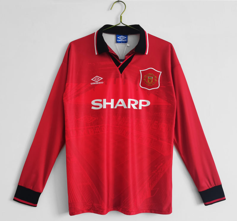 Long Sleeve: 1994/96 Manchester United Home Top 3B #7