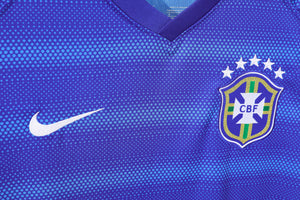 2014 Brazil Away Retro 8A #7