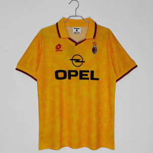 1995/96 AC Milan 2 Away Yellow 8 A #9