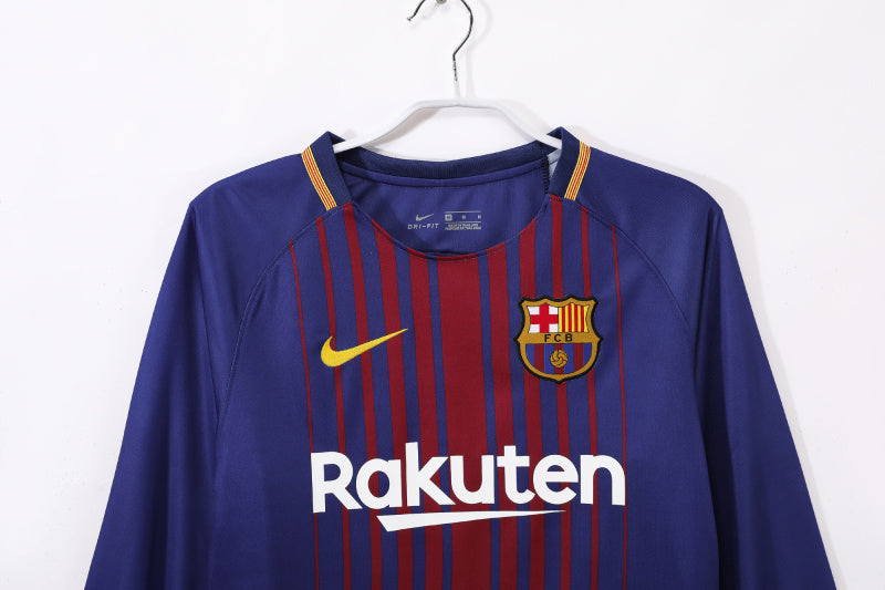 Long sleeves: Barcelona home 3B for the 2017/18 season #8