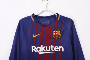 Long sleeves: Barcelona home 3B for the 2017/18 season #8
