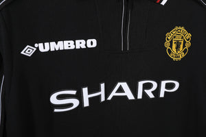 Long Sleeve: 1998/99 Manchester United Black 3B #4